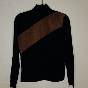 Donna Degnan wool blend turtleneck sweater size s